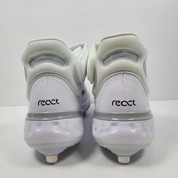 Nike Alpha Huarache Elite 4 Mid Men's White Cleats FD2744-100 US Size 12 NWB - Picture 6 of 10